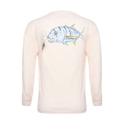 Qassar UPF50+ High Performance Full Sleeve Shirt - Golden Trevally Cream