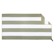 Qassar Beach Towel- Green White