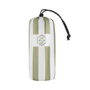 Qassar Beach Towel- Green White