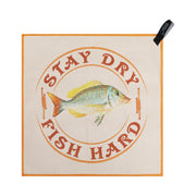 Qassar Fish Towel-Sherry