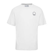 Qassar Half Sleeve Cotton T-Shirt - Crab White