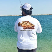 Qassar UPF50+ High Performance Full Sleeve Shirt - Grouper White