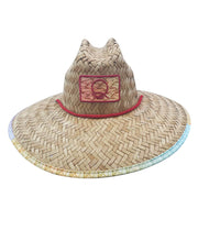 Qassar Sunshade Straw Wood Hat - Sherry