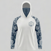 Qassar Performance Masked Hoodie - Camo Grey