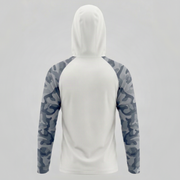 Qassar Performance Masked Hoodie - Camo Grey