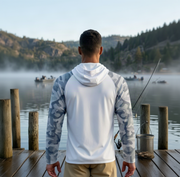 Qassar Performance Masked Hoodie - Camo Grey