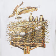 Qassar Half Sleeve Cotton T-Shirt - Osprey