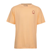 Qassar Half Sleeve Cotton T-Shirt - Crab Peach