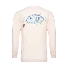 Qassar UPF50+ High Performance Full Sleeve Shirt - Golden Trevally Cream