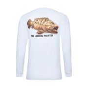 Qassar UPF50+ High Performance Full Sleeve Shirt - Grouper White