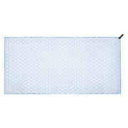 Qassar Beach Towel-Blue Tribal