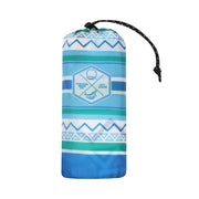 Qassar Beach Towel-Blue Tribal