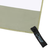 Qassar Beach Towel- Green White