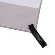 Qassar Beach Towel- Grey White