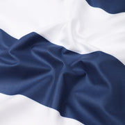 Qassar Beach Towel- Navy White