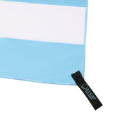 Qassar Beach Towel-Turquoise White