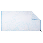 Qassar Beach Towel-White Topo