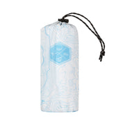 Qassar Beach Towel-White Topo