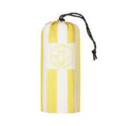 Qassar Beach Towel-Yellow White