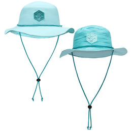 Qassar Double Side Hat-Aqua Drift Turquoise