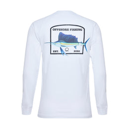Qassar UPF50+ High Performance Full Sleeve Shirt - Sailfish White