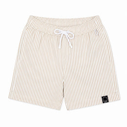 Qassar Beach Shorts-Beige