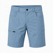Qassar Performance Short - Ocean Blue