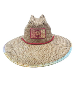 Qassar Sunshade Straw Wood Hat - Sherry