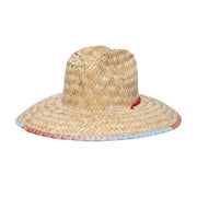 Qassar Sunshade Straw Wood Hat - Sherry